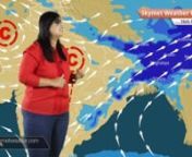 The well-marked low pressure area is likely to turn into a depression in next 24 hours. With this, we can expect fairly widespread moderate to heavy rains and thundershowers over several parts of Tamil Nadu and Kerala on Monday.nnRead More:http://www.skymetweather.com/content/national-video/weather-forecast-for-may-16-well-marked-low-pressure-area-to-intensify-and-rain-in-tamil-nadu-and-kerala/nnVisit our website: http://www.skymetweather.com/
