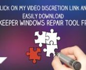 Visit our Website http://www.allnation.co.uk/Free.PCKeeper.ToolPCKEEPER Windows Repair Tool Users facing problems with their computer can download PCKEEPER, a personal computer repair tool for Windows 7, Windows 10 and Edge. PCKEEPER Repair Windows Tool free download for Windows 7/8/8.1/10 and vista. PCKEEPER Repair Windows Tool using very easy and error remove just one click.  https://youtu.be/Z3IKusNxlqQVisit our Website http://www.allnation.co.uk/Free.PCKeeper.ToolLike Us on Facebook