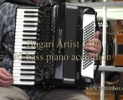Bugari Artist 130 96-key bass piano accordion APU0534 from apu bass