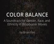 This song was created using data on gender, race, and ethnicity of actors and actresses featured in the last decade of blockbuster movies. The goal of this song and visualization is to give an intuitive and visceral understanding of how different groups of people are represented (or underrepresented) in mainstream Hollywood movies.nnLearn more about the process and data: https://datadrivendj.com/tracks/hollywoodnAn interactive view of the data: https://datadrivendj.com/interactives/hollywood nnD