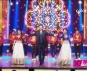 Tejaswi Prakash Wayangankar, Helly Shah, Sidharth Shukla and Rishabh Sinha performs with Anil Kapoor at Golden Petal Awards 2016.nWe do not own the content here uploaded.