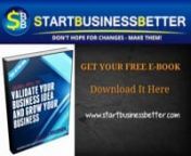 How To Do Market Research For A Business IdeanSee infonhttp://www.startbusinessbetter.com/How-To-Validate-Your-Business-Idea-And-Grow-Your-BusinessnnThis video, and the associated article and free E-Book will not give you a secret recipe how to make money online, neither can it confirm if your business idea, is the best business idea in the world. Instead the article will together with the associated FREE E-Book, give you a fast and solid foundation to validate your business idea, and build a so