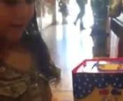 Her reaction to the jack-in-the-box is priceless! from the jack in the box reises