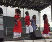 Aadaa Oromo dance group performing at the opening ceremonies of the Denver Central Park Train Station on Saturday, April 23, 2016.