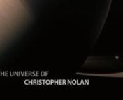 A tribute to Christopher Nolannn