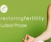 Phase IV yoga (the luteal phase) should be performed beginning 3 days after an ovulation predictor kit (OPK) reads positive, or from cycle day 15 (CD15) until a positive pregnancy test or full menstrual flow begins. Please note that spotting can also be a sign of implantation so please continue this phase unless you get full flow. nnPlease note, when counting cycle days, CD1 is considered the first day of full flow, not merely spotting.