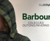 Bem-vinda ao Clube.nVeja o vídeo das nossas sugestões Barbour, com desconto de 55% em todos os casacos.