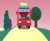An excited bus drive entails while &#39;The Wheels On The Bus&#39; plays in this music video created for Sesame Street, co-directed with illustrator Ineke Goes.