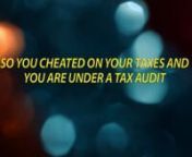 http://klasing-associates.com/tax-aud... Did you cheat on your taxes and are now under audit? Call Los Angeles tax attorney and CPA David Klasing 800-681-1295nHow are returns selected for auditnDiff Scoring Systemn “Discriminant Function System”nUnreported Income DIF (UIDIF) score rates n1099 K’snBank, debit and credit card account reconciliation to returnsnRed flagsnTrade or business deductions (buried personal expenses?)nNet Operating LossesnCapital Loss DeductionsnAmended Returns That R