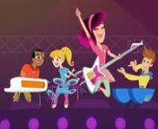 Nick Jr. Fresh Beat Band of Spies (Show Open) from nick jr fresh beat band groovy smoothies