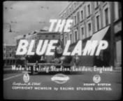 The Blue Lamp is a 1950 British police drama, directed by Basil Dearden and starring Jack Warner as veteran PC Dixon, Jimmy Hanley as newcomer PC Mitchell, and a very young Dirk Bogarde as hardened criminal Tom Riley. The title refers to the blue lamps that traditionally hung outside British police stations (and often still do). The film was to be the inspiration for the 1955–1976 TV series Dixon of Dock Green, where Jack Warner continued to play PC Dixon until he was 80 years old (even though