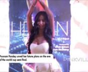 Poonam Pandey unveil her future plans on the eve of the world cup semi final from poonam pandey