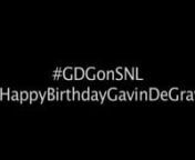 Video message to Lorne Michaels, producer of Saturday Night Live. As to why he should have Gavin DeGraw as a featured musician. #GDGonSNL #HappyBirthdayGavinDeGraw