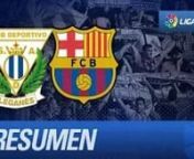 CD Leganés vs FC Barcelona B - HD Highlights from vs leganes