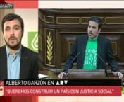 Entrevista a Alberto Garzón en `Al Rojo VIvo` (La Sexta 16.02.2015) from al rojo vivo 2015