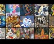 A reanimation of the tea party &amp; riddle scene from Alice in Wonderland (1951), restyled by 17 paintings.nnMade with code by Justin Johnson, based on the paper on style transfer from Gatys, Ecker, and Bethge at the University of Tübingen in Sep 2015.nnMore info: http://www.genekogan.com/works/style-transfer.htmlnnPaintings by:nnPablo PicassonGeorgia O&#39;KeeffenS.H. Raza nHokusainFrida KahlonVincent van GoghnTarsilanSaloua Raouda ChoucairnLee KrasnernSol LewittnWu GuanzhongnElaine de KooningnIb