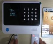 G90B GSM wifi alarm system with IP camera control function david@smart-securities.com nn1. WIFI + GSM + GPRS word menu home alarm systemn2. Android + IOS APP application easily control, Easy to give authorization. Thefirst one Scanning QR code in the APP page will become the administratorn3. Notification push when there is no WIFI, the host will push via GPRSn4. Work with IP camera,The IP camera APP embeds in the host APP.you cannview the IP camera by phone.n5. Workable with RFID wireless ke
