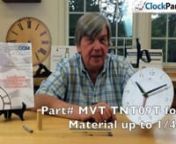 https://www.facebook.com/ClockPartnClock Making Made Easy from Clock Parts.comnAmazing Updated Time and Tide Movement - Motors nCLICK HERE! http://www.ClockParts.com/ to get Started on Your Next ProjectnnCall Today to Learn How to Build a Tide and Time Movement:888-827-2387 nnClock Parts quartz time and tide movement display both the time as well as tide! This exceptional movement has the ability to run the standard hour, minute and second hands but also a red tide indicator hand. nnThese Amer