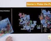 Just bought the new Bermuda Triangle Puzzle? Learn how to explore the magical world of Madzzle in this &#39;How-to&#39; video. #MadzzlennTo explore more visit: http://www.madratgames.com/
