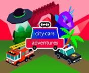 Download now: https://itunes.apple.com/us/app/city-cars-adventures-by-bubl/id972003056?ls=1&amp;mt=8nnThe ultimate 3D car adventure for kids. Choose between 8 vehicles and go on a ride. Fire Trucks, Police Cars and race cars are waiting for you to race them on our adventure track.nnnCity cars are going on a journey!nnChoose your car and direction to start your adventure. Overcome obstacles by collecting magic items and unlock the unique talent of each vehicle.nnCar Adventures is a 3D app for sma