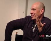 Bruce Eric Kaplan in conversation with B.J. Novak at Live Talks Los Angeles, April 30, 2015.They discussed Kaplan&#39;s memoir,