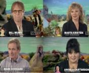 Bill Mumy, Mark Goddard, Marta Kristen and Angela Cartwright do their best Dr. Smith impressions for MeTV