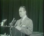 Television News and the Civil Rights Struggle: The Views in Virginia and Mississippi: George Wallace from address mississippi governor