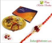 Rakhi festival is one of the major occasions in India to celebrate the sacred relation between a brother and a sister. The festival is not only tying the rakhi thread on the brother&#39;s wrist but to express their love and affection for each other. The relationship between a brother and sister is one of the best relations on this earth.nIndianGiftsCenter.com offers wide range of rakhi gifts, fresh flowers arrangement, cakes, chocolates, teddy bear, sweets, fresh fruits, dry fruits etc. delivery all
