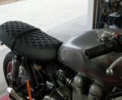 This short clip is of my #3 Project Bike, a 2004 Triumph Bonneville that I am converting into a cafe racer. I re-jetted the carbs to compensate for the K&amp;N Pod Filters and low restriction British Customs