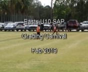 Easts U10 SAP 2019 Grading Carnival from sap 2019