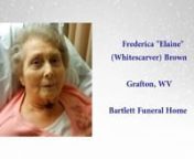 4 Local Obits Daily Obituary 2-14-2019 WBOY from wboy