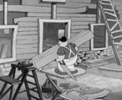 Popeye the Sailor - The House Builder Uppers - 1938 from popeye house