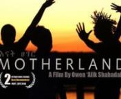 Motherland is a breathtaking film, which sweeps the continent of Africa. With an all-star cast, it is a vivid cinematic centrepiece washed with an African aesthetic. A bold empowering sophisticated story of Africa, which in progressive dignity reaffirming terms looks at Africa&#39;s past, present and future. Motherland is an epic and unprecedented entry into the canon of African-owned cinema, which charts the glory and majesty of the Motherland (Enat Hager). Motherland is a film that unapologeticall