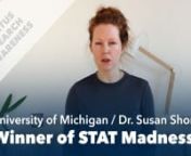 What a great win for tinnitus research, and for the tinnitus community! nnDr. Susan Shore and her team at the University of Michigan have won the prestigious STAT Madness competition, for their work to alleviate tinnitus. This means a lengthy write-up on the STAT website, and thus more exposure and much needed media attention for the tinnitus cause!nnThe Tinnitus Talk patient community was responsible in large part for Dr. Shore&#39;s successful win! nnVisit our community at https://www.tinnitustalk