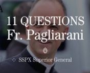 https://sspx.org/en/ - Fr. Davide Pagliarani visited the United States for the first time since becoming Superior General of the Society of St. Pius X. Although he was available only for canonical visits during the Prior’s Meeting in Winona - and additional meetings at St. Thomas Aquinas Seminary - Angelus Press was able to ask him some questions for his first ever English-speaking interview.nn00:56 – Question 1: You are relatively unknown in the English-speaking world beyond your recent ele