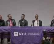 Prince scholars Anil Dash, Zaheer Ali, Miles Marshall Lewis, Elliott Powell, and De Angela L. Duff (moderator) talked about the cultural impact of the music and concert film of the same name during the panel discussion, “Peach + Black: Prince&#39;s Sign