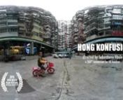 Hong Konfusion is a visionary immersion into the hundreds of layers Hong Kong is made of, such as traditions, architecture, private life, islands, ceremonies, games, people&#39;s leisure; a 3 parts 360° movie for VR headset brings the audience to discover a city as famous as unknown; a city which is constantly redefining its shape and identity, despite having strong roots and traditions. Hong Konfusion is an intimate and surreal teleport into extremely different aspects of the town. Superstitions,