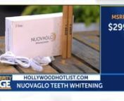 2018 award winning whitening system!Does it get any easier than a smartphone-powered whitening system? This 16 LED system by NUOVAGLO uses cutting-edge LED technology for fast, effective whitening while strengthening your tooth enamel and improving your gum health. Featuring FDA-compliant, USA-made Hydrogen Peroxide Gel, each set includes a high-powered 16 LED Whitening light and whitening gel. Start seeing results after your first 25 minutes of treatment, and finally get your glow back! nnEasy