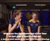 “If you’re jumping 193cm, how tall are you?” Wrapping up our two-on-one SUSF Elite Athlete Program member interviews, we meet current University of Sydney students, Nicola McDermott and Wallis Russell.nnSydney University Athletics Club Sydney University Boat Club SUBCnn#SUSF