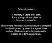 Do you know the babies have the conscious when they ware in the uterus of the mothers?nn【INTRODUCTION】nnThis documentary film explores the themes of prenatal memories and child-rearing.nn“Prenatal memories” refers to the children’s recollections from the time that they were inside their mothers’ bodies—as well as from an even earlier time. It is said that children are able to access such memories between the ages of around two and four.nnIn this film—which has neither music nor n