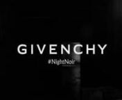 Wellington x Steven Meisel x Givenchy NightNoir FW18 from noir