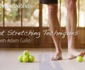 Think of a tennis ball as an inexpensive foam roller for your feet. During this video, Ranch Instructor Adam Gallow demonstrates a relaxed and short rollout where you can massage and stimulate the plantar fascia and muscles in your feet. This simple approach to foot care can help strengthen your ankles, knees, hips, lower back, and spine. A little self-care in the morning or at the end of your day might be the sweet relief your feet need to help get a good night’s sleep. nnIt doesn’t take m