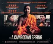 A Cambodian SpringnnBuddhist monk and award-winning activist Venerable Loun Sovath is harassed, censored, and evicted by his own religious leaders when he becomes a key figure in the land-rights protests that led up to the “Cambodian Spring” beginning in 2013. Two fearless women, children in tow, take charge and lead the growing movement in their community, repeatedly facing imprisonment and violence.nnShot over six years, A Cambodian Spring is an intimate portrait of three people caught up