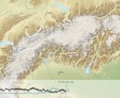 About 25&#39;000 years ago, Alpine Glaciers filled most of the valleys and even extended onto the plains. Using a computer model that contains knowledge on glacier physics based on modern observations of Greenland and Antarctica and laboratory experiments on ice, help from traces left by glaciers on the landscape, and one of the fastest computers in the world, this animation is an attempt to reconstruct of the evolution of Alpine Glaciers in time from 120&#39;000 years ago to today.nnAuthor:nJulien Segu