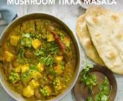 Delicious and authentic vegetarian recipe created using The Spice Tailor Original Tikka Masala Curry