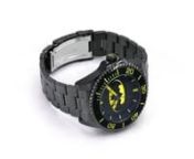 INVICTA DC Comics Men 47mm Stainless Steel Gunmetal Black dial NH35A Automatic