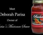 Georgia Made Georgia Grown visits with Deborah Parisa on her first day making Parisa&#39;s Marinara Sauce using her own equipment.