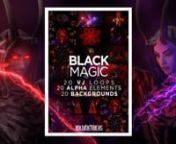 Volumetricks BLACK MAGIC 20 VJ Loops Pack available here:nnhttps://www.volumetricks.com/store/product/black-magicnn