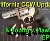 There have been a number of positive changes for concealed carry permits in California. Things appear to be trending in the right direction. I’ll give you some details in this episode of the GunGuyTV Firearms Podcast.nnTopics in this episode: nnThere is some good news in California regarding CCW permits:nWhat went wrong with the Young v Hawaii case?nnLinks for this episode:n- CCW Safe: https://ccwsafe.com/ref/B75803494n- Second Call Defense: https://www.secondcalldefense.org/?affiliate=20205n-