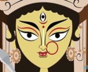 The Story of Goddess Durga (in Hindi) _ Mocomi Kids - YouTube (360p) from hindi goddess in